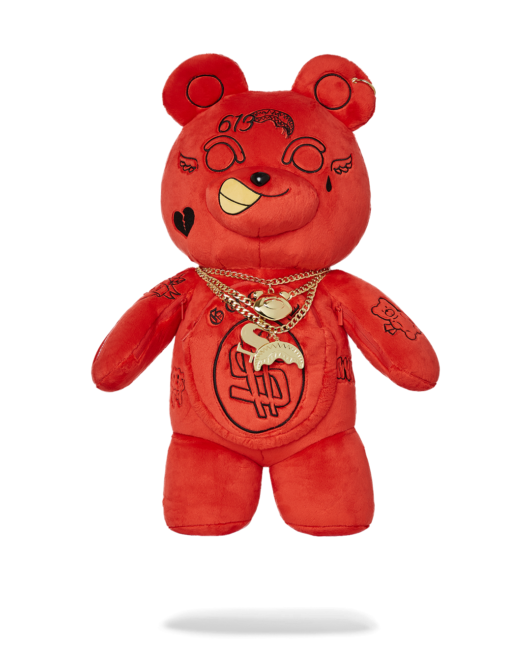DIABLO PLUSH TEDDYBEAR BACKPACK