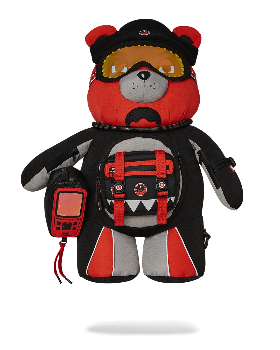 SKY HIGH SEEKERS ARCTIC GPS MONEYBEAR BACKPACK